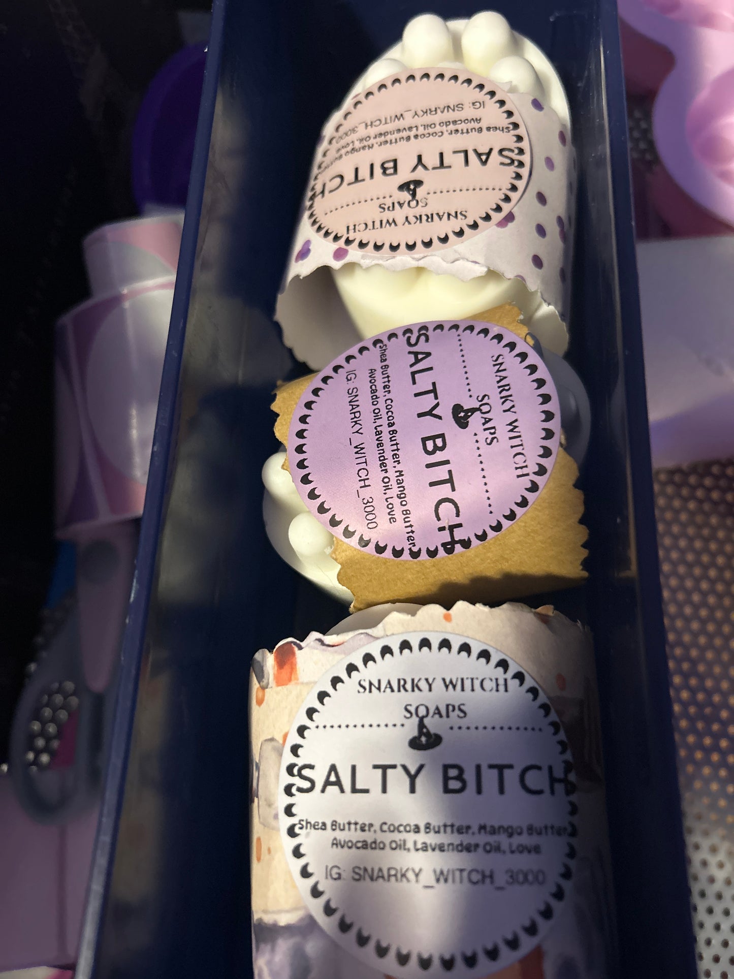 SALTY BITCH FOUR BUTTER SUPER MOISTURIZING SOAP