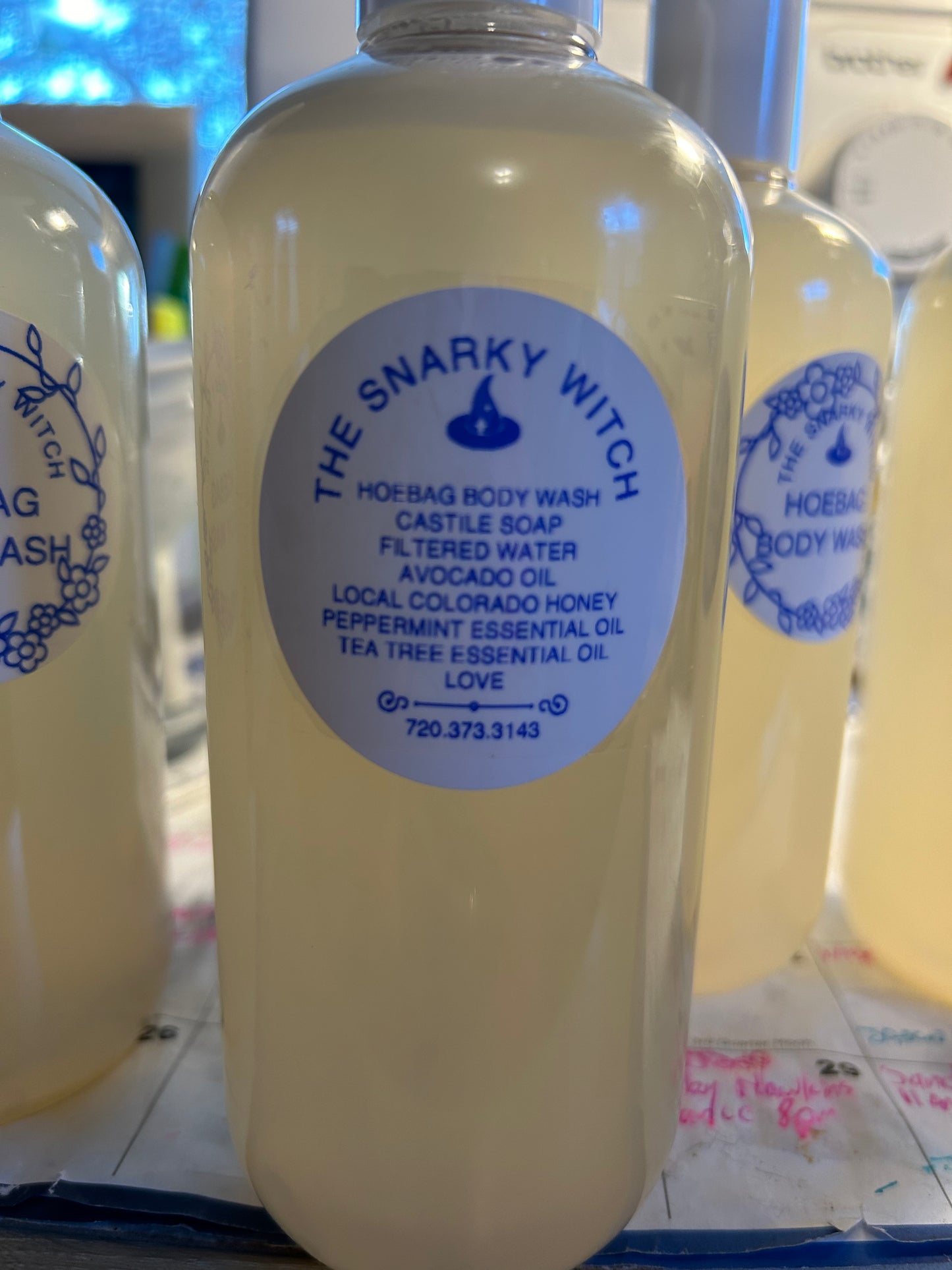 HOEBAG SENSITIVE SKIN ALL NATURAL BODY WASH