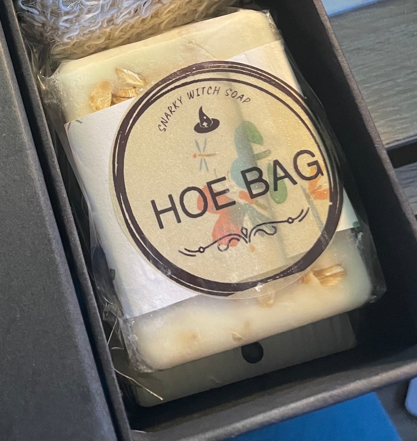 HOE BAG FOUR BUTTER SUPER MOISTURIZING BAR SOAP