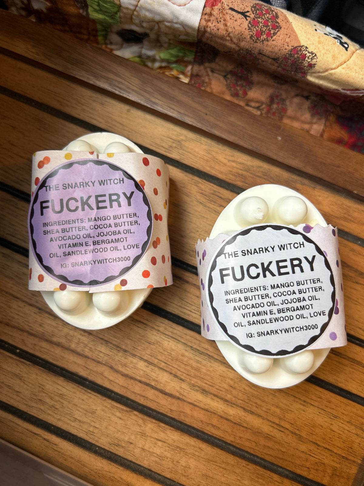 FUCKERY FOUR BUTTER CLEANSING BAR