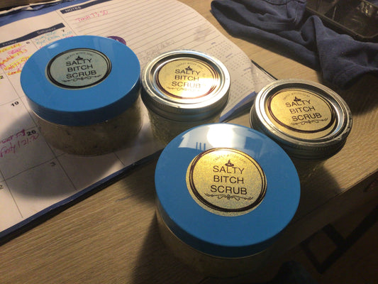 SALTY BITCH LAVENDER BODY SCRUB