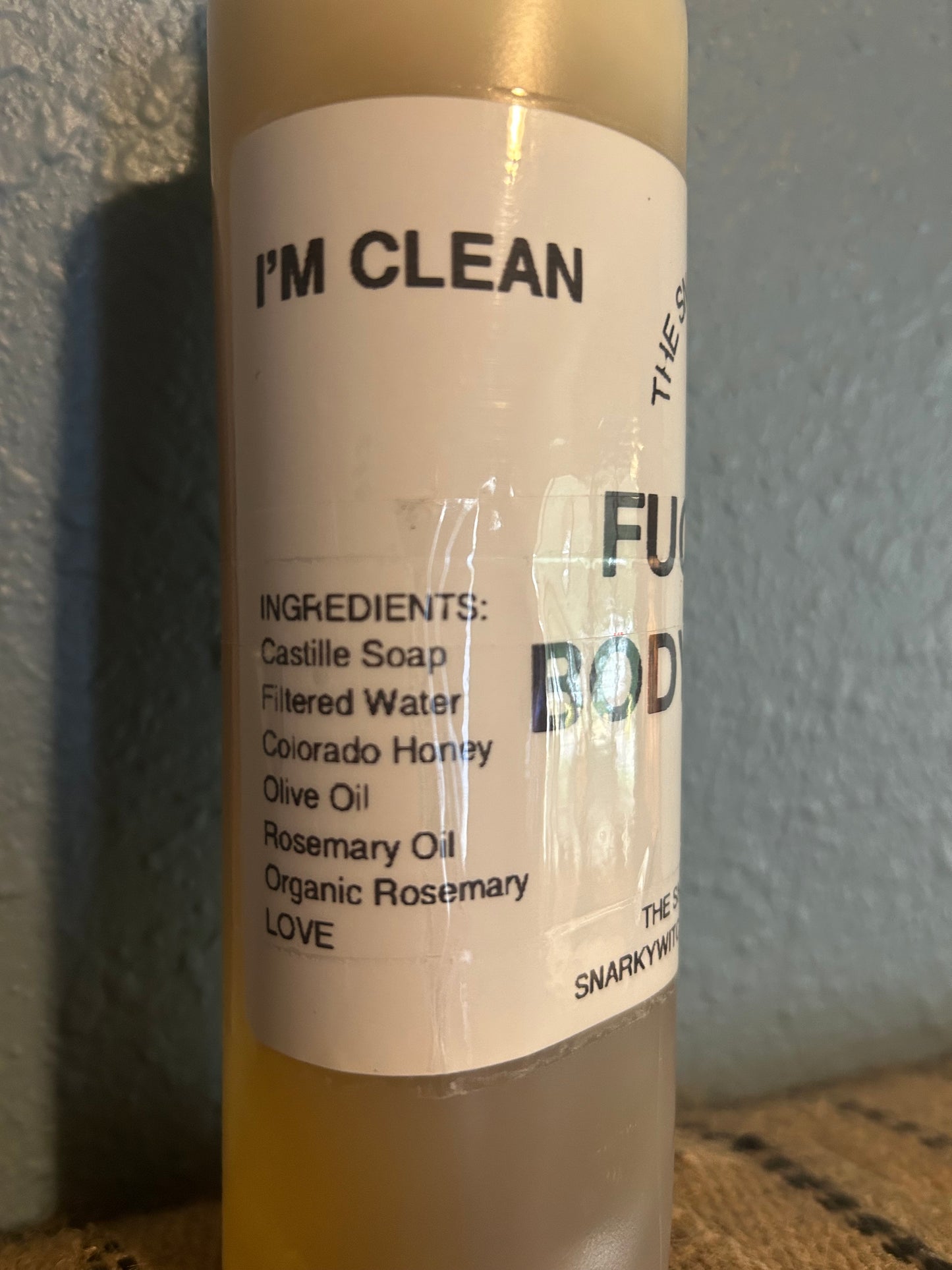 FUCKBOI CLEAN BODY WASH