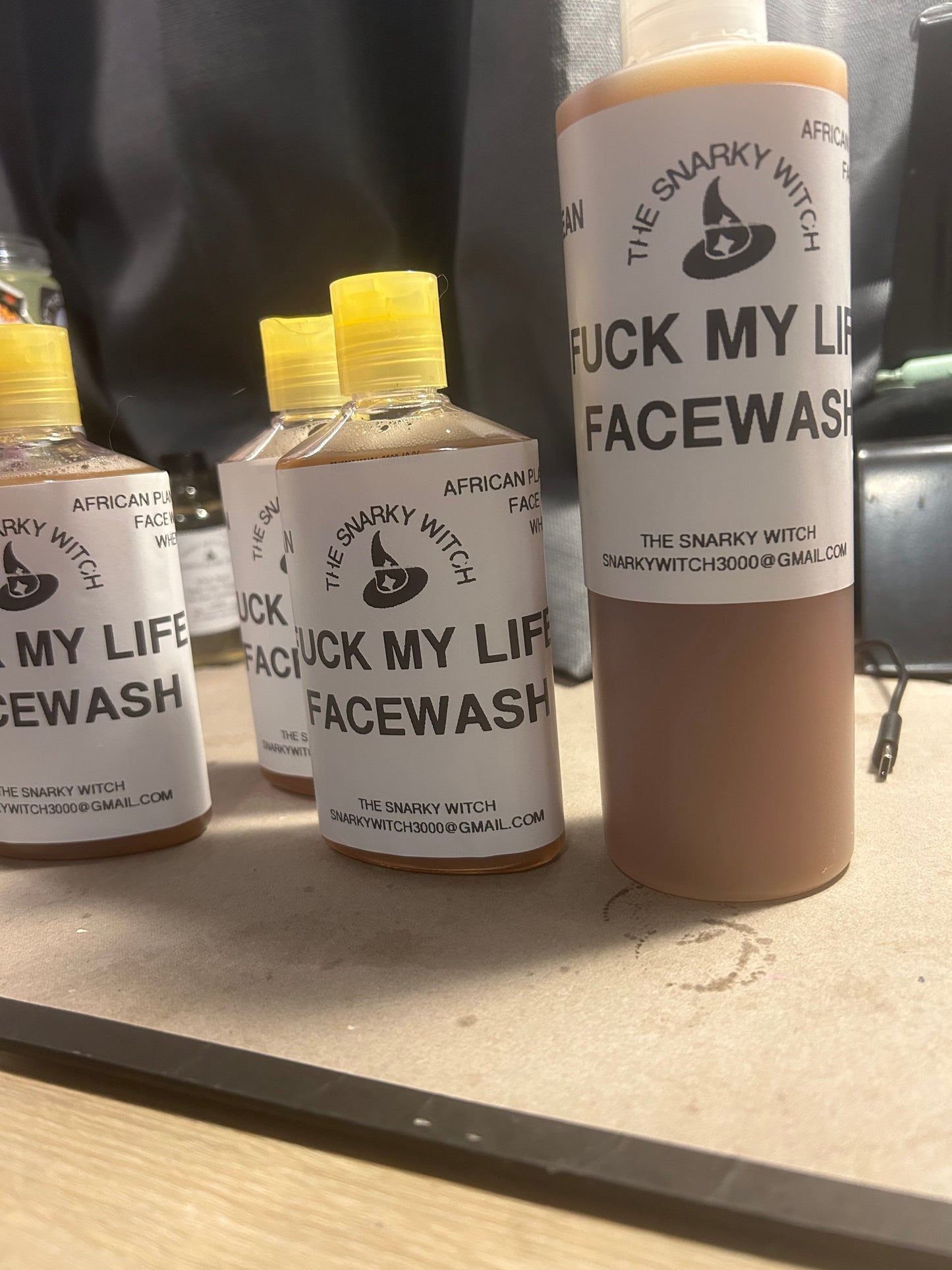 FUCK MY LIFE         FACE WASH