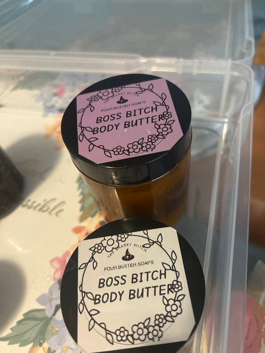 BOSS BITCH MANGO BUTTER WITH VITAMIN E